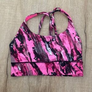 Lululemon Energy Bra Long Line - Incentive Refresh Multi - Size 6 💖